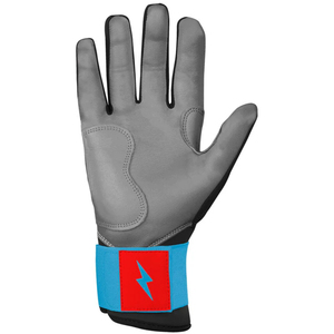 Gants de frappeur de baseball en cuir à marque privée OEM, adhérence professionnelle, fermeture auto-agrippante ambidextre, durables et légers - Product Image 6