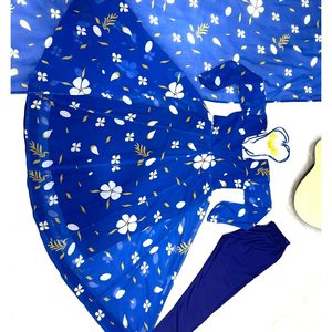 VESTIDO DE TRABAJO CON ESTAMPADO DIGITAL DE DESIGER GEORGETTE FONDO CON DUPATTA AZUL - Product Image 6