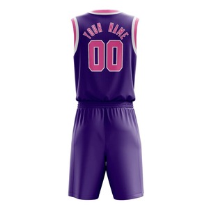 Uniforme de Baloncesto, Conjunto de Camiseta y Pantalones Cortos Deportivos Transpirables con Tecnología Avanzada de Absorción de Humedad para Entrenamiento de Jugadores de Baloncesto - Product Image 4