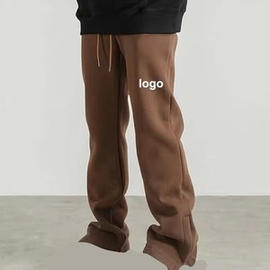 Pantalon de survêtement unisexe 2026 de qualité supérieure pour homme, anti-rides, léger, en polyester/coton, taille mi-haute avec cordon de serrage - Product Image 1