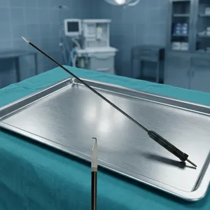 Electrodo en Forma de Gancho Laparoscópico, Manual, de Alta Calidad, Reutilizable, Juego de Instrumentos Quirúrgicos para Uso Hospitalario y Clínico, con Certificación CE - Product Image 4