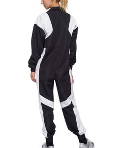 Survêtements de sport personnalisés avec logo brodé, ensembles de survêtements zippés, coupe-vent en nylon, survêtements pour femmes, dernier design - Product Image 2