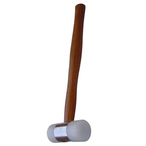 Marteau à tête sphérique avec manche en bois, fer SUNTOOLS/STIPL, pour le polissage de bijoux, outils de bricolage, forme plate et ronde - Product Image 4