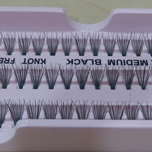 30P Extensiones de Pestañas en Racimo DIY, Pestañas Individuales con Curvatura D, Extensiones de Pestañas de 8-16mm, Pestañas de Vietnam sin Nudos - Product Image 4