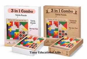 Puzzle géométrique de qualité supérieure, logo personnalisé, ensemble de construction géométrique en bois durable, prix promotionnel par le fournisseur - Product Image 2