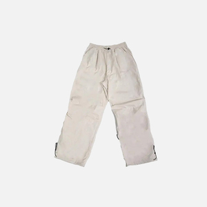 Customized Track Joggers Pants Baggy High Quality <b>Wind</b> <b>Breaker</b> Distressed Wide Legs Nylon Joggers Pants for Men - Product Image 4