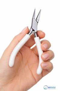 Alicates de Punta Plana de Acero Inoxidable, Herramienta Profesional para Hacer Joyas, Alicates para Doblar Alambre, Herramienta Manual Duradera - Product Image 2