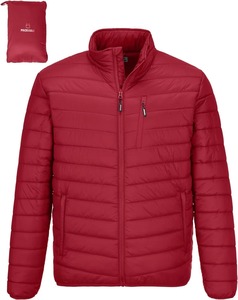 Blouson matelassé à capuche pour homme, qualité supérieure, motif écossais, imperméable et respirant, personnalisable en couleur et taille, collection 2026 – Vente en gros - Product Image 1