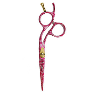 Ciseaux de coiffure professionnels roses pour droitiers, en acier inoxydable allemand de haute qualité, tranchants, pour salon de coiffure - Product Image 6