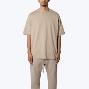 2026 Wholesale Mens Oversized T-Shirt Cotton Eco-Friendly Breathable Short Sleeve Quick Dry Lightweight Summer Outdoor Casual - Product Image 1