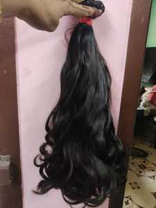 Extensions de cheveux humains indiens vierges Remy 12A ondulés double trame de 20 pouces, sans perte ni emmêlement, doux, brillants et de haute qualité - Product Image 1