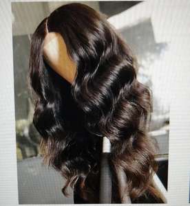 Perruque en cheveux vierges 100% naturels la plus vendue pour femmes, fabriquée en Inde, vente en gros, perruques frontales en dentelle sans colle les plus réalistes - Product Image 1