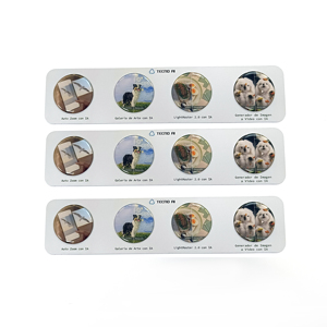 สติกเกอร์แสดงผลอัจฉริยะ PVC NFC T5577 แบบขั้นสูง พร้อมโดมอีพ็อกซี่ สำหรับโรงแรมและบัตรของขวัญ ระบบควบคุมการเข้าออก ป้ายโฆษณาแบบอินเทอร์แอคทีฟ - Product Image 3