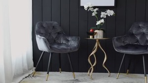 Style Rattan Modern Side <b>Table</b> With <b>Round</b> Top And Decorative Base For Living Room Furniture - Product Image 3