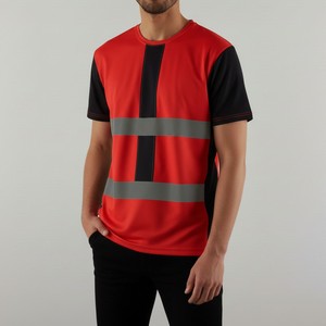 Camisa Reflectante de Alta Visibilidad para Seguridad Vial, Construcción y Entornos de Trabajo al Aire Libre - Product Image 5