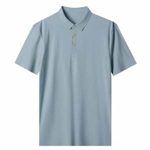Camiseta Polo de Algodón de Manga Corta para Hombre, Corte Regular, con Logotipo Personalizado OEM de Calidad, Talla y Logotipo Personalizables - Product Image 1