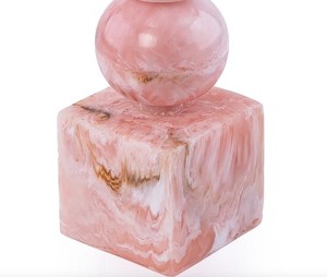 Brûleur de Bakhoor Oud Arabe de Luxe Fait Main en Résine Rose et Bois de Redwood Indien, Décoration Artistique Parfumée pour la Maison, Exportations Empire Toutes Saisons - Product Image 3