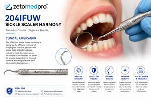 204ทันตกรรมพรีเมี่ยม ifuw อุปกรณ์ขูดหินปูนสแตนเลส - Product Image 3