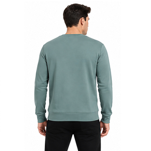 Sweat-shirt Color Block en Coton Épais Mélangé, Impression Personnalisée, Fournisseur de Vêtements de Mode en Gros OEM ODM pour Hommes - Product Image 3