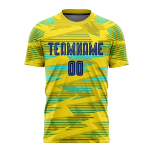 เสื้อฟุตบอลแบบซับลิเมชั่นสั่งทำพิเศษรุ่นใหม่ล่าสุดราคาถูกที่สุดสำหรับขายดี เสื้อฟุตบอลสั่งทำพิเศษ - Product Image 1