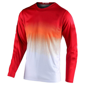 Équipement de descente en VTT MX BMX en gros, maillot de motocross personnalisé, coupe-vent, manches longues, impression par sublimation, polyester respirant - Product Image 4