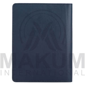 MAKUM INTERNATIONAL - Porta Pasaportes Plegable para Exteriores, Ligero, Resistente al Agua, Diseño de Cuero Personalizable con Logotipo, Unisex, para Viajes - Product Image 2