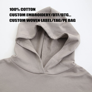 Sweat-shirts à capuche courts tendance pour femmes, en molleton, fermeture éclair intégrale, matière douce, coupe confortable pour un look quotidien, sweat-shirts courts à capuche - Product Image 4