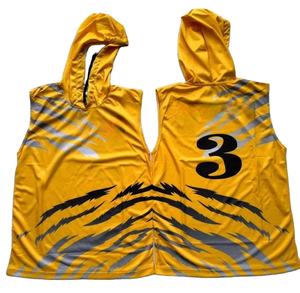 Maillot de basket-ball unisexe personnalisé de haute qualité en gros, ensemble de sublimation pour le football, impression de logo personnalisé, broderie sur le haut - Product Image 1