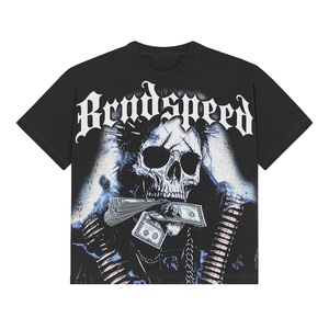 Camisetas Deportivas Personalizadas de Alta Demanda, 100% Algodón, Cuello Redondo, Corte Holgado para Hombre, Precios al por Mayor - Product Image 4