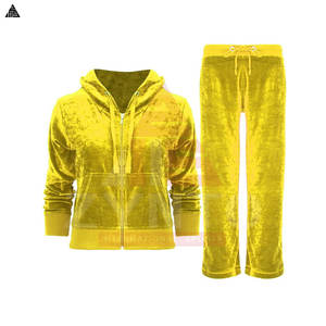 Conjunto Deportivo para Mujer de Diseño Sencillo, Calidad Premium, 100% Algodón, Sudadera con Capucha y Pantalones Deportivos - Product Image 2