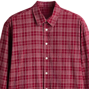 Chemise en flanelle à carreaux pour hommes, coupe ample, douce, décontractée, à manches longues, boutonnée, chaude, confortable, surdimensionnée, vêtements de travail, mode outdoor - Product Image 4