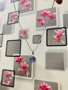 Collier en améthyste en forme de poire pour femmes, bijoux de qualité supérieure, meilleur prix, artisanat Wolaseles, nouvelle collection, best-seller - Product Image 1