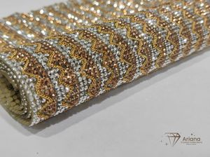 Láminas de Cristal Premium, Malla de Diamantes de Imitación Brillantes para Prendas, Vestidos de Novia, Manualidades, Zapatos, Bolsos y Accesorios de Moda - Product Image 2