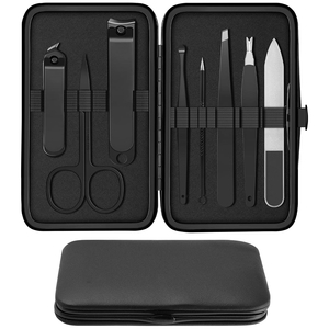 Durable Professional Stainless Steel Manicure and Pedicure Set Factory Direct Export High End Personal Care Travel Kit - Product Image 1