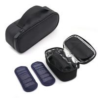 Pochette isotherme personnalisée de haute qualité pour insuline, sac de rangement thermique en polyester avec fermeture éclair pour stylos à insuline, étui de transport pour médicaments diabétiques