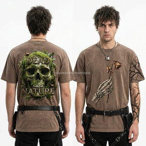 T-shirt personnalisé pour homme 180 GSM Vert Forêt avec motif flèche Dead Center – Vêtements Streetwear – Fabricant et Fournisseur en Gros - Product Image 3