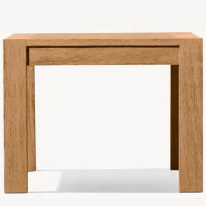 Teak wood <b>table</b> for <b>studying</b> or drinking coffee with a <b>modern</b> style, suitable for outdoor or indoor use with a <b>modern</b> <b>design</b> - Product Image 1