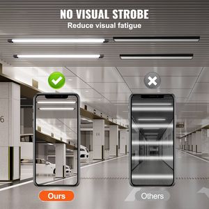 Confezione da 10 Luci Lineari LED da 4FT 40W 4500 LM, Lampada da Officina, Plafoniera a Sospensione, Luci da Soffitto 59 Power Cor Collegabili - Product Image 3