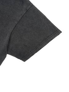 T-shirt Homme Oversize Léger de Haute Qualité en Coton Respirant avec Impression Personnalisée Effet Vieilli – Vente en Gros - Product Image 4