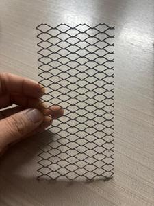 Advanced heavy duty galvanized perforated metal <b>sheet</b> diamond hole <b>mesh</b> roll for industrial safety fencing partition use - Product Image 2