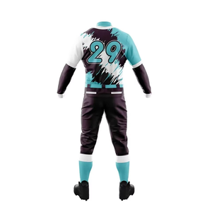 Men's <b>Baseball</b> Uniform 100% Polyester Anti-Bacterial Breathable Short Sleeve Sublimation Printed Adjustable Strap Customizable - Product Image 5