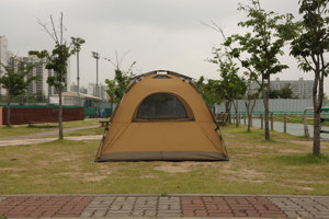 CAMPTOWN ADVENTURE 6 Tienda de campaña domo para 4-5 personas, tienda mediana, tienda familiar, tienda familiar impermeable de 3000 mm con vestíbulo - Product Image 2