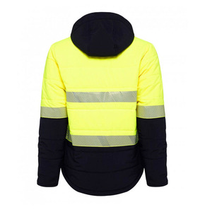 Chaqueta de Seguridad Reflectante de Alta Visibilidad, Personalizada, de Secado Rápido, Resistente al Viento, con Capucha, Gruesa, para Invierno, Unisex, Venta al Por Mayor de Fábrica - Product Image 3
