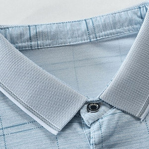 Polo homme en coton 100% de qualité supérieure, dernier design, vêtements décontractés, couleur personnalisée. - Product Image 6