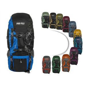 Whole Sale Accepted Private 50L Outdoor Nylon <b>Backpack</b> Custom Logo Waterproof Travel <b>Backpack</b> Lightweight Adjustable Straps Bag - Product Image 1