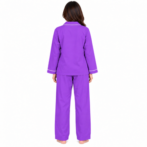 Conjunto de Pijama para Mujer al por Mayor, Ropa de Dormir Suave con Botones, Ropa de Casa Cómoda, Proveedor de Ropa - Product Image 2