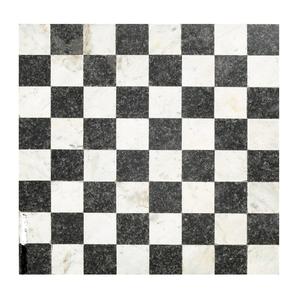 Échiquier en bois artisanal - 15 pouces - Jeu d'échecs professionnel en noyer et érable avec incrustations - Jeu d'échecs en bois carré de qualité tournoi - Product Image 2