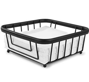 Wholesale Supply Metal Wire Tabletop <b>Tissue</b> Dispenser Fancy Decorative Napkin Rack Wire <b>Holder</b> on Hot Selling - Product Image 1