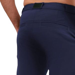Pantalones de Vestir para Hombre, Color Azul Marino, Corte Slim Fit, Elásticos, Casuales, Formales, para Oficina, Venta al Por Mayor - Product Image 4