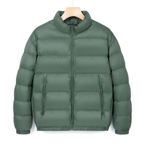 เสื้อแจ็คเก็ตพัฟเฟอร์คุณภาพสูงแบบสั่งทำพิเศษสำหรับผู้ชาย วัยรุ่น และเด็ก  ออกแบบสีและโลโก้ได้ตามต้องการ ป้องกันรอยยับ - Product Image 1